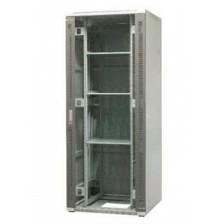 EMITERNET Free-standing frame cabinet EmiterNet Top, 42U, front door sheet metal/glass, 800x800x1980mm (width/depth/height) EM/SH05D-8842