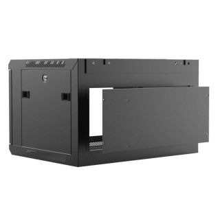 CAYMON Rack cabinet 19" 6 units - 450mm (D), black