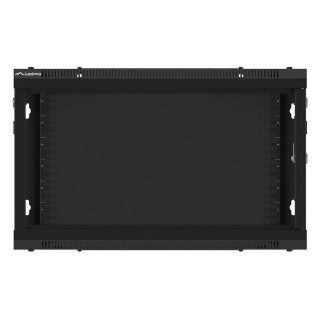 Lanberg WF01-6606-00B rack cabinet 6U Wall mounted rack Black