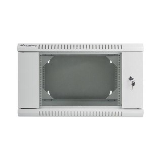 Lanberg WF02-6606-10S rack cabinet 6U Wall mounted rack Grey