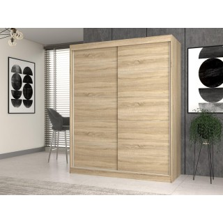 Topeshop IGA 160 SON C KPL bedroom wardrobe/closet 7 shelves 2 door(s) Sonoma oak
