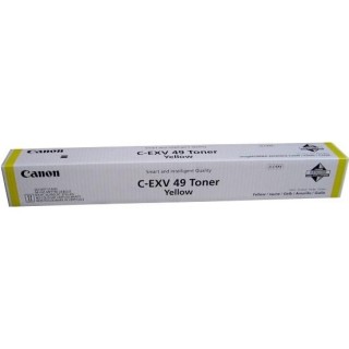 Canon toner C-EXV49 8527B002 cartridge 1 pc. Genuine Yellow