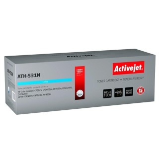 Activejet ATH-531N toner (replacement for HP 304A CC531A, Canon CRG-718C; Supreme; 3200 pages; cyan)