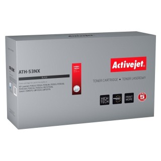 Activejet ATH-53NX toner (replacement for HP 53X Q7553X, Canon CRG-715H; Supreme; 7900 pages; black)