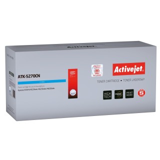 Activejet ATK-5270CN toner (replacement for Kyocera TK-5270C; Supreme; 6000 pages; cyan)