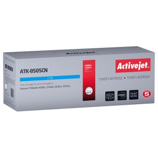 Activejet ATK-8505CN toner (replacement for Kyocera TK-8505C; Supreme; 20000 pages; cyan)