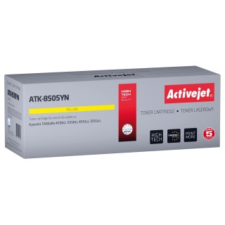 Activejet ATK-8505YN toner (replacement for Kyocera TK-8505Y; Supreme; 20000 pages; yellow)