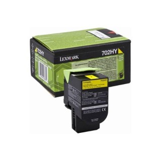 Lexmark 702HY R toner cartridge 1 pc(s) Original Yellow