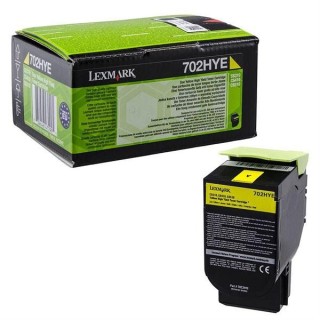 Lexmark 702HY toner cartridge 1 pc(s) Original Yellow