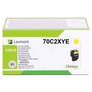 Lexmark 702XY toner cartridge 1 pc(s) Original Yellow