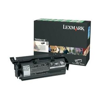 Lexmark Toner T650A11E cartridge 1 pc(s) Original Black