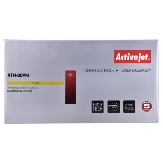 Activejet ATM-80YN toner (replacement for Konica Minolta TNP80Y; Supreme; 9000 pages; yellow)
