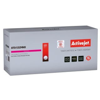 Activejet ATO-532MNX toner (replacement for OKI 46490606; Supreme; 6000 pages; magenta)