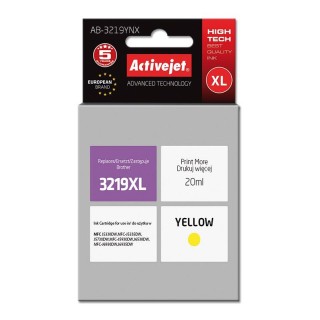 Activejet AB-3219YNX Ink Cartridge (replacement for Brother LC3219Y XL ; Supreme; 20 ml; yellow)