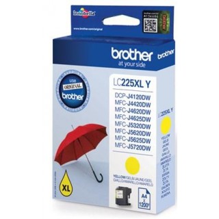 Brother LC-225XLY ink cartridge 1 pc(s) Original High (XL) Yield Yellow