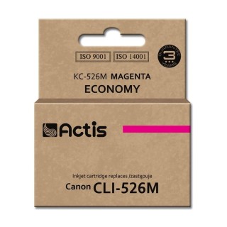 Actis KC-526M Ink Cartridge (replacement for Canon CLI-526M; Standard; 10 ml; magenta)
