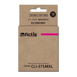 Actis KC-571M ink (replacement for Canon CLI-571M; Standard; 12 ml; magenta)