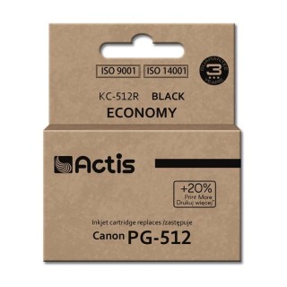 Actis KC-512R ink (replacement for Canon PG-512; Standard; 15 ml; black)
