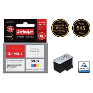 Activejet AC-41R Ink cartridge (replacement for Canon CL-41; Premium; 18 ml; color)