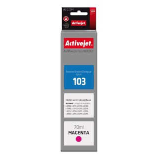 Activejet AE-103M Ink cartridge (replacement for Epson 103 C13T00S34A; Supreme; 70 ml; magenta)