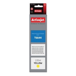 Activejet AE-664Y ink (replacement for Epson T6644; Supreme; 100 ml; yellow)