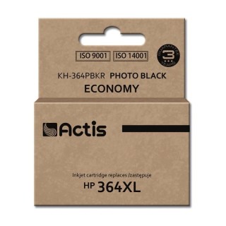 Actis KH-364PBKR Ink Cartridge (replacement for HP 364XL CB322EE; Standard; 12 ml; black, photo)