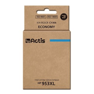 Actis KH-953CR Ink Cartridge (replacement for HP 953XL F6U16AE; Standard; 25ml; blue) - New Chip