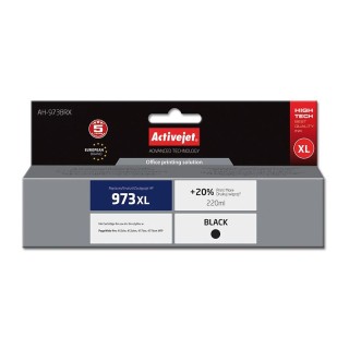 Activejet AH-973BRX ink (replacement for HP 973XL L0S07AE; Premium; 220 ml; black)