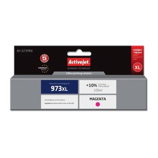 Activejet AH-973MRX ink (replacement for HP 973XL F6T82AE; Premium; 105 ml; magenta)