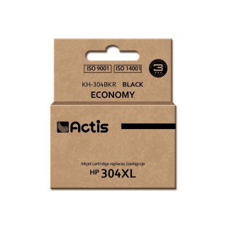 Actis KH-304BKR ink (replacement for HP 304XL N9K08AE; Premium; 20 ml; black)