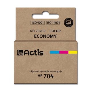 Actis KH-704CR ink (replacement for HP 704 CN693AE; Standard; 9 ml; color)