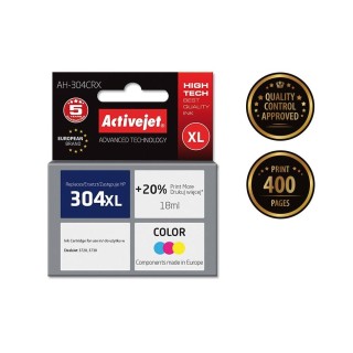 Activejet AH-304CRX ink (replacement for HP 304XL N9K07AE; Premium; 18 ml; color)