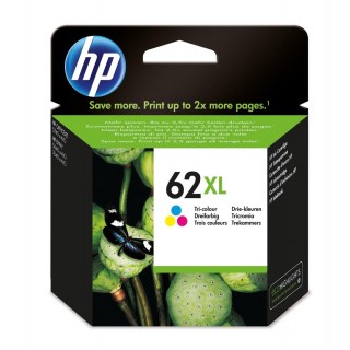 HP 62XL High Yield Tri-color Original Ink Cartridge