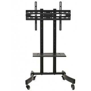 TV trolley stand Maclean, professional, on wheels, max 32-65", max 40kg, MC-739