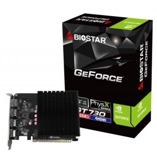 Biostar GT 730 4GB 4xHDMI graphics card