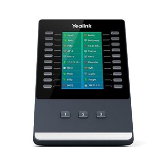 Yealink EXP50 IP add-on module Black, Grey 23 buttons