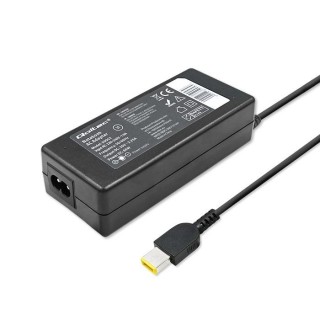 Qoltec 50053 Power adapter for Lenovo | 65W | 20V | 3.25A | Slim tip+pin | +power cable