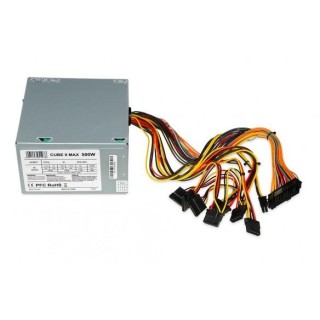 iBox CUBE II power supply unit 500 W 20+4 pin ATX ATX Silver