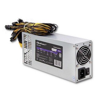 Qoltec 50350 power supply 1850W PCI-E| 80 Plus Platinum | Gaming Miner