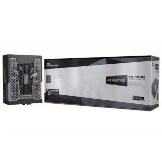 Seasonic Prime TX-1600, 80 PLUS Titanium Power Supply, modular, ATX 3.0, PCIe 5.0 - 1600 Watt