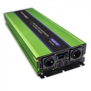 Qoltec Monolith power adapter/inverter Auto 5000 W Green