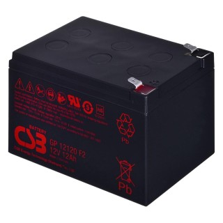 CSB GP12120F2 12V 12Ah battery