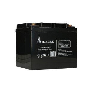 Extralink AKUMULATOR Battery ACCUMULATOR 12V 40AH - Batterie - 40.000 mAh Sealed Lead Acid (VRLA) 13.5 V 12 Ah