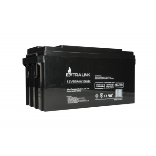 Extralink Accumulator AGM 12V 65Ah maintenance free