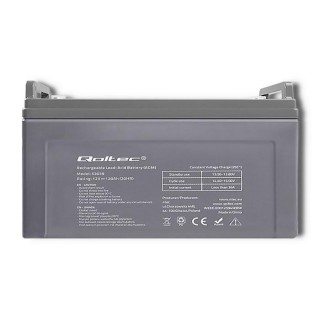 Qoltec 53039 AGM battery | 12V | 120Ah | max 1440A