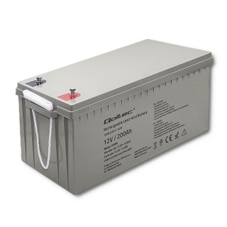 Qoltec 53069 AGM battery | 12V | 200Ah | max. 3000A