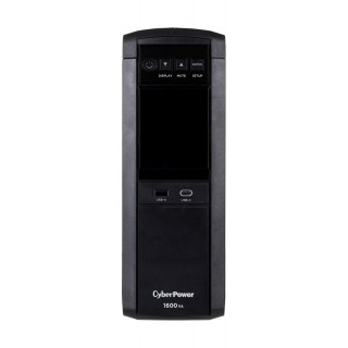 CyberPower CP1600EPFCLCD uninterruptible power supply (UPS) Line-Interactive 1.6 kVA 1000 W 6 AC outlet(s)