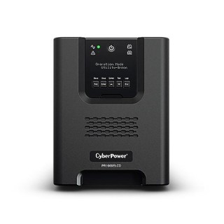 CyberPower PR1000ELCD uninterruptible power supply (UPS) Line-Interactive 1 kVA 900 W 8 AC outlet(s)