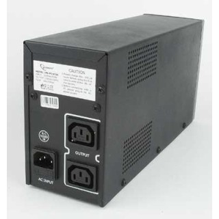 Gembird UPS-PC-652A uninterruptible power supply (UPS) Line-Interactive 0.65 kVA 390 W 3 AC outlet(s)