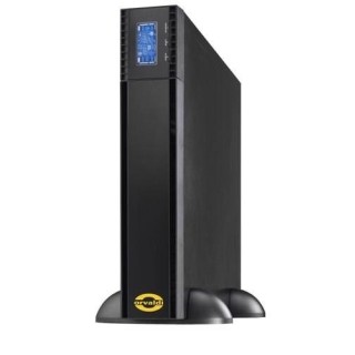 Orvaldi V3000 on-line 2U LCD uninterruptible power supply (UPS) Double-conversion (Online) 3 kVA 2700 W 9 AC outlet(s)